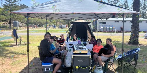 NDMHS Team Camping At Port Macquarie